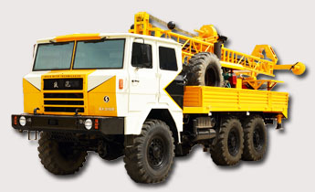 GSD-IIA型汽車(chē)式鉆機(六驅車(chē)型）